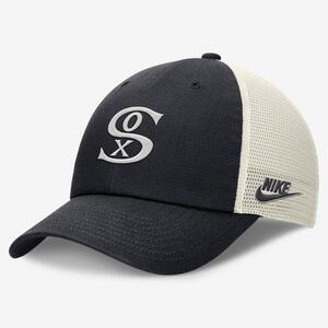 Chicago White Sox Rewind Cooperstown Club Men&#039;s Nike MLB Trucker Adjustable Hat NB0309NTC29-VBJ