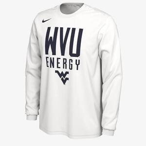 West Virginia Men&#039;s Nike College Long-Sleeve T-Shirt HQ8861-100