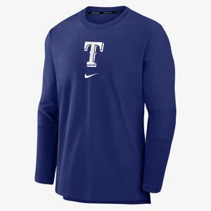 Texas Rangers Authentic Collection Player Men&#039;s Nike Dri-FIT MLB Pullover Jacket 015C11L6TER-5Z2