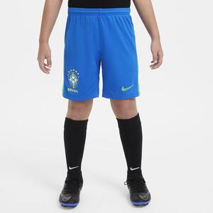 Brazil 2024 Stadium Home Big Kids&#039; Nike Dri-FIT Soccer Replica Shorts FJ4431-458