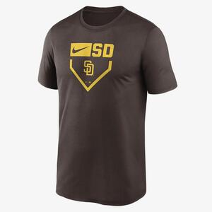 San Diego Padres Home Plate Icon Legend Men&#039;s Nike Dri-FIT MLB T-Shirt NKGK20QPYP-3AY