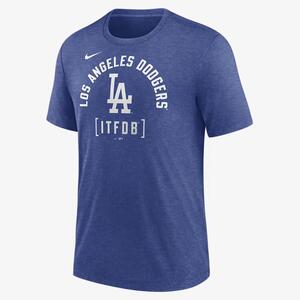 Los Angeles Dodgers Swing Big Men&#039;s Nike MLB T-Shirt NJFDEX49LD-J21
