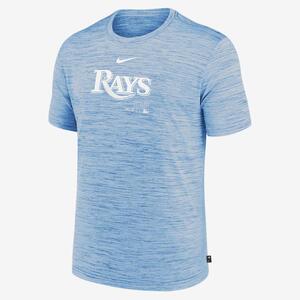 Tampa Bay Rays Authentic Collection Practice Velocity Men&#039;s Nike Dri-FIT MLB T-Shirt NKM54EYRAY-J37