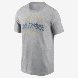 Milwaukee Brewers Home Team Athletic Arch Men&#039;s Nike MLB T-Shirt N19906GMZB-X00