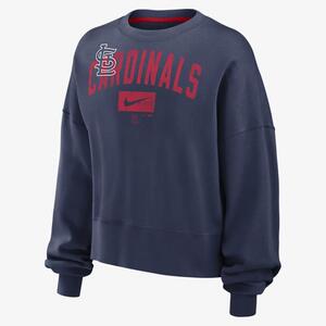 St. Louis Cardinals Team Women&#039;s Nike MLB Pullover Sweatshirt 01D7046NSCN-Q2M