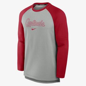 St. Louis Cardinals Authentic Collection Game Time Men&#039;s Nike Breathe MLB Long-Sleeve T-Shirt 013F080NSCN-P3U