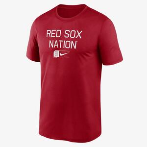 Boston Red Sox Baseball Phrase Legend Men&#039;s Nike Dri-FIT MLB T-Shirt NKGK62QBQ-UMH