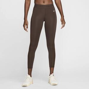 Nike Pro Women&#039;s Mid-Rise 7/8 Mesh-Paneled Leggings FN4981-237