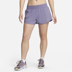 Nike One Women&#039;s Dri-FIT Mid-Rise 3&quot; Brief-Lined Shorts DX6010-509