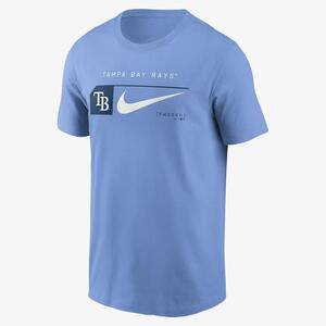 Tampa Bay Rays Team Swoosh Lockup Men&#039;s Nike MLB T-Shirt N1994EYRAY-YK1