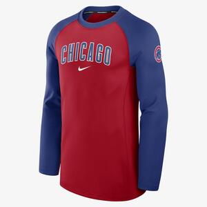 Chicago Cubs Authentic Collection Game Time Men&#039;s Nike Dri-FIT MLB Long-Sleeve T-Shirt 013D161NEJ-RHE