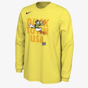Oregon Men&#039;s Nike College Long-Sleeve T-Shirt HQ3046-765