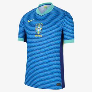 Brazil 2024 Match Away Men&#039;s Nike Dri-FIT ADV Soccer Authentic Jersey FJ4269-458