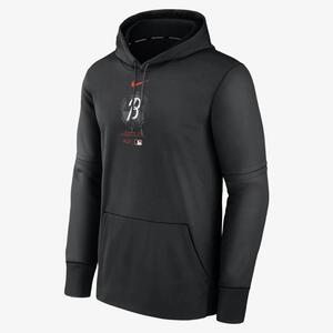 Baltimore Orioles City Connect Practice Men&#039;s Nike Therma MLB Pullover Hoodie NAC3912ZOLE-41G