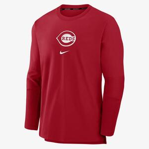 Cincinnati Reds Authentic Collection Player Men&#039;s Nike Dri-FIT MLB Pullover Jacket 015C163NRED-5Z2