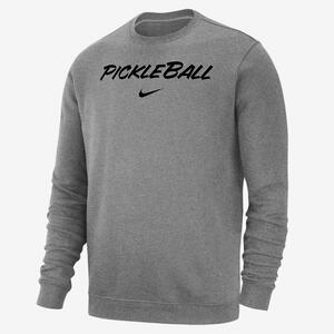 Nike Club Fleece Men&#039;s Pickleball Crew-Neck Pullover Top M33778PG02-DGH
