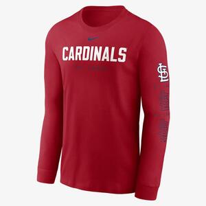 St. Louis Cardinals Repeater Men&#039;s Nike MLB Long-Sleeve T-Shirt NKAC62QSCN-L0A