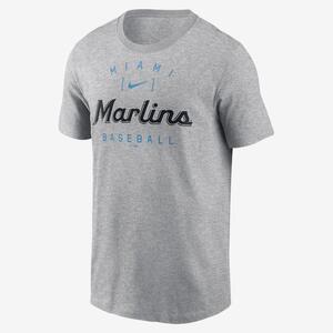 Miami Marlins Home Team Athletic Arch Men&#039;s Nike MLB T-Shirt N19906GMQM-X00