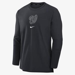 Washington Nationals Authentic Collection Player Men&#039;s Nike Dri-FIT MLB Pullover Jacket 015C11L5WTL-5Z2