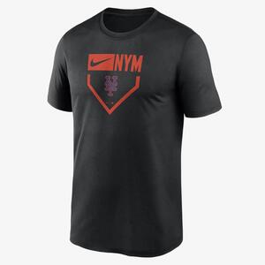 New York Mets Home Plate Icon Legend Men&#039;s Nike Dri-FIT MLB T-Shirt NKGK00ANME-3AY