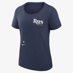 Tampa Bay Rays Authentic Collection Early Work Women&#039;s Nike Dri-FIT MLB T-Shirt 01MM44BRAY-K7E