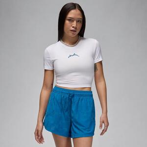 Jordan Women&#039;s Slim Cropped T-Shirt FN5720-100