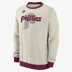 Philadelphia Phillies Cooperstown Men&#039;s Nike MLB Pullover Crew NKPU08WIPHP-U73