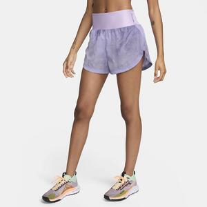 Nike Trail Women&#039;s Repel Mid-Rise 3&quot; Brief-Lined Running Shorts FN2647-512
