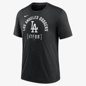 Los Angeles Dodgers Swing Big Men&#039;s Nike MLB T-Shirt NJFD00HLD-J21
