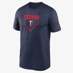 Minnesota Twins Home Plate Icon Legend Men&#039;s Nike Dri-FIT MLB T-Shirt NKGK44BTIS-3AY