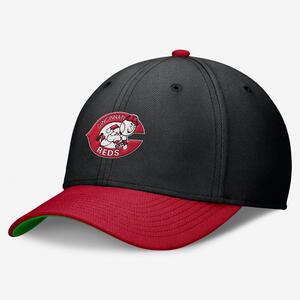 Cincinnati Reds Rewind Cooperstown Swoosh Men&#039;s Nike Dri-FIT MLB Hat NB19048YR75-57G