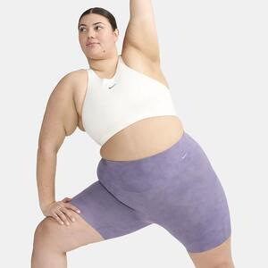 Nike Zenvy Tie-Dye Women&#039;s Gentle-Support High-Waisted 8&quot; Biker Shorts (Plus Size) FN3161-509