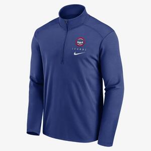 Chicago Cubs Franchise Logo Pacer Men&#039;s Nike Dri-FIT MLB 1/2-Zip Jacket NKMI4EWEJ-MA0