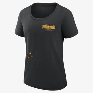 Pittsburgh Pirates Authentic Collection Early Work Women&#039;s Nike Dri-FIT MLB T-Shirt 01MM00APTB-K7E