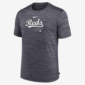 Cincinnati Reds Authentic Collection Practice Velocity Men&#039;s Nike Dri-FIT MLB T-Shirt NKM500ARED-J37