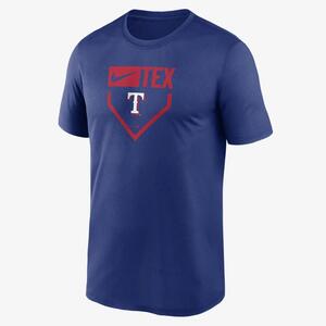 Texas Rangers Home Plate Icon Legend Men&#039;s Nike Dri-FIT MLB T-Shirt NKGK4EWTER-3AY