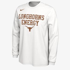 Texas Men&#039;s Nike College Long-Sleeve T-Shirt HQ8855-100