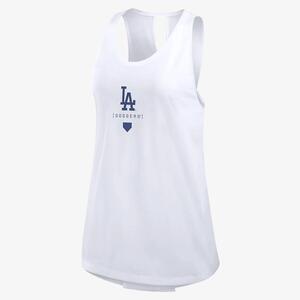Los Angeles Dodgers Team Women&#039;s Nike MLB Tank Top 01D510ALD-K0G