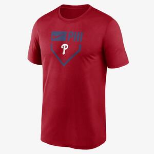 Philadelphia Phillies Home Plate Icon Legend Men&#039;s Nike Dri-FIT MLB T-Shirt NKGK62QPP-3AY