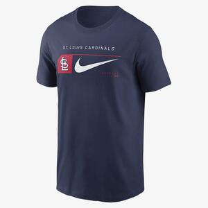St. Louis Cardinals Team Swoosh Lockup Men&#039;s Nike MLB T-Shirt N19944BSCN-YK1