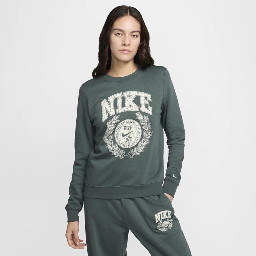 Nike Sportswear Club Fleece Women&#039;s Crew-Neck Sweatshirt HF4503-338