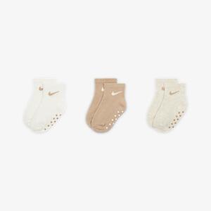 Nike Core Swoosh Baby Gripper Socks Box Set (3 Pairs) NN0053-W67