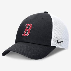 Boston Red Sox Evergreen Club Men&#039;s Nike MLB Trucker Adjustable Hat NB03194NBQ-BEE