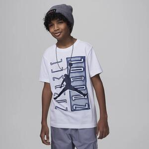 Air Jordan Big Kids&#039; AJ11 Vertical Columns T-Shirt 95D303-001