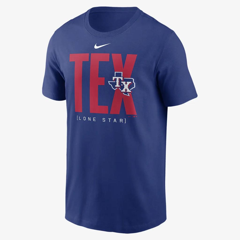 Texas Rangers Team Scoreboard Men&#039;s Nike MLB T-Shirt N1994EWTER-G25