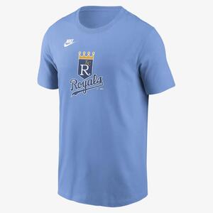 Kansas City Royals Cooperstown Logo Men&#039;s Nike MLB T-Shirt N1994EYKCA-UTY