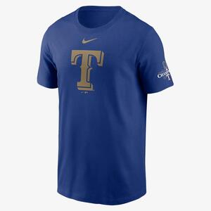 Texas Rangers 2023 World Series Champions Gold Logo Men&#039;s Nike MLB T-Shirt N1994EWTER-WQD