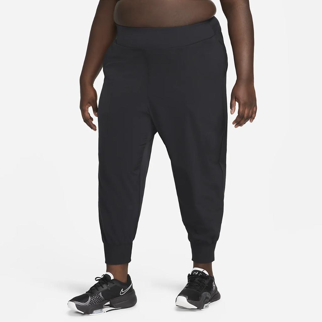 Nike Dri-FIT Bliss Women&#039;s Mid-Rise 7/8 Joggers (Plus Size) FB3175-010