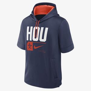 Houston Astros Tri Code Lockup Men&#039;s Nike MLB Short-Sleeve Pullover Hoodie 01SO045NHUS-8NZ