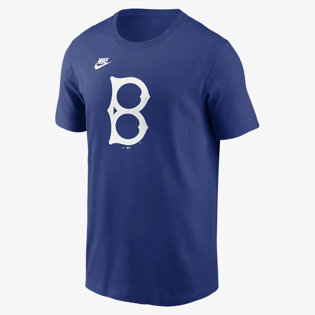 Brooklyn Dodgers Cooperstown Logo Men&#039;s Nike MLB T-Shirt N1994EWKB-UTY
